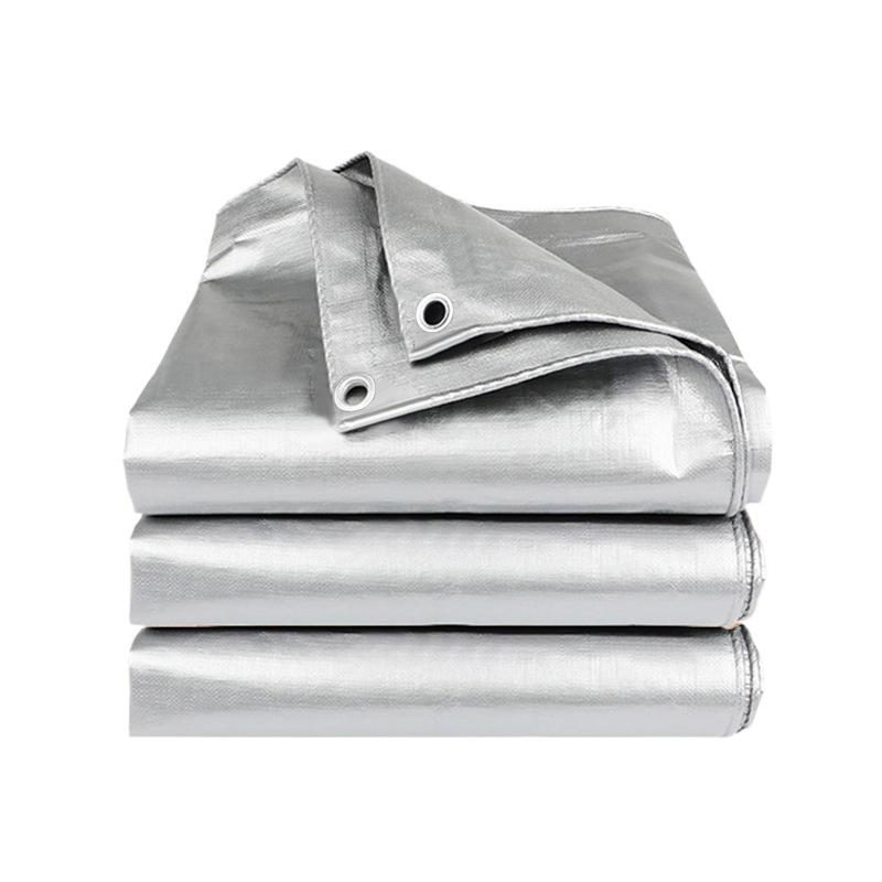 

Thickened Sunshade Tarpaulin Truck Outdoor Sunscreen Tarpaulin Waterproof Double Silver Sunshade Cloth Rainproof Cloth 2mX3m