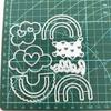 Carbon Steel Cutting Dies Loves Heart Rainbows Metal Die Cuts Stencils Template