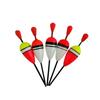 15Pcs/set Fishing Float Vertical Buoy with Glow Stick Multifunction Lure Float Fishing Tackle for Fish Catching