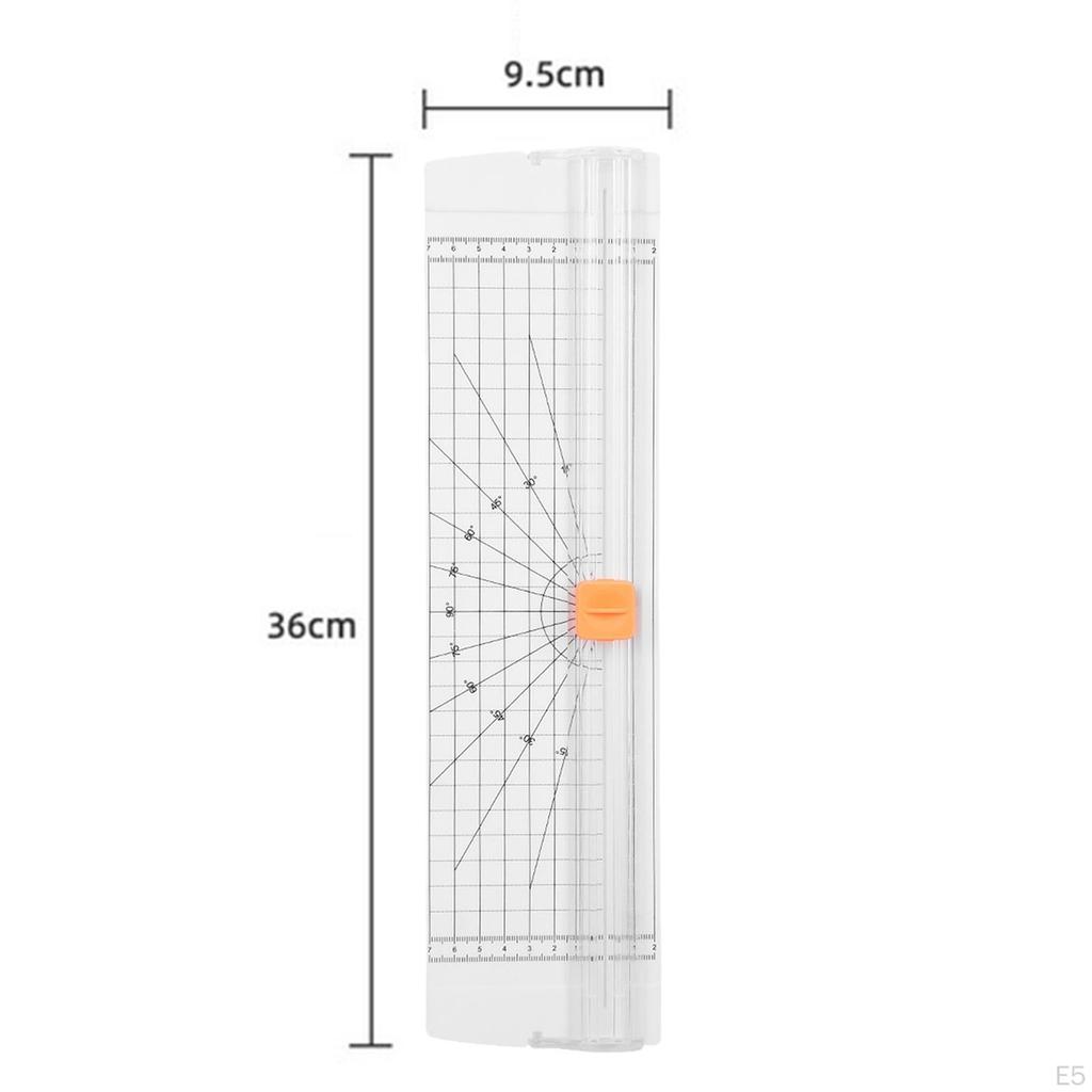 Coupe-papier créatif, massicot photo, coupon décoratif, règle latérale légère