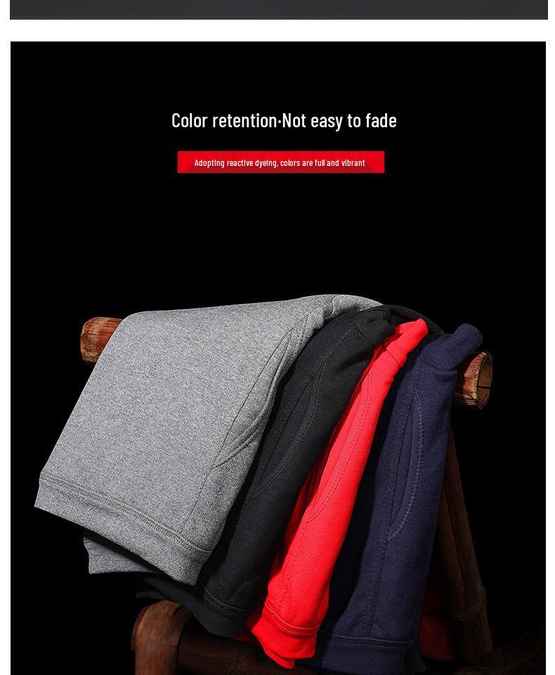 Pánské zeštíhlující podzimní/zimní kalhoty z bavlny a vlny Langsha