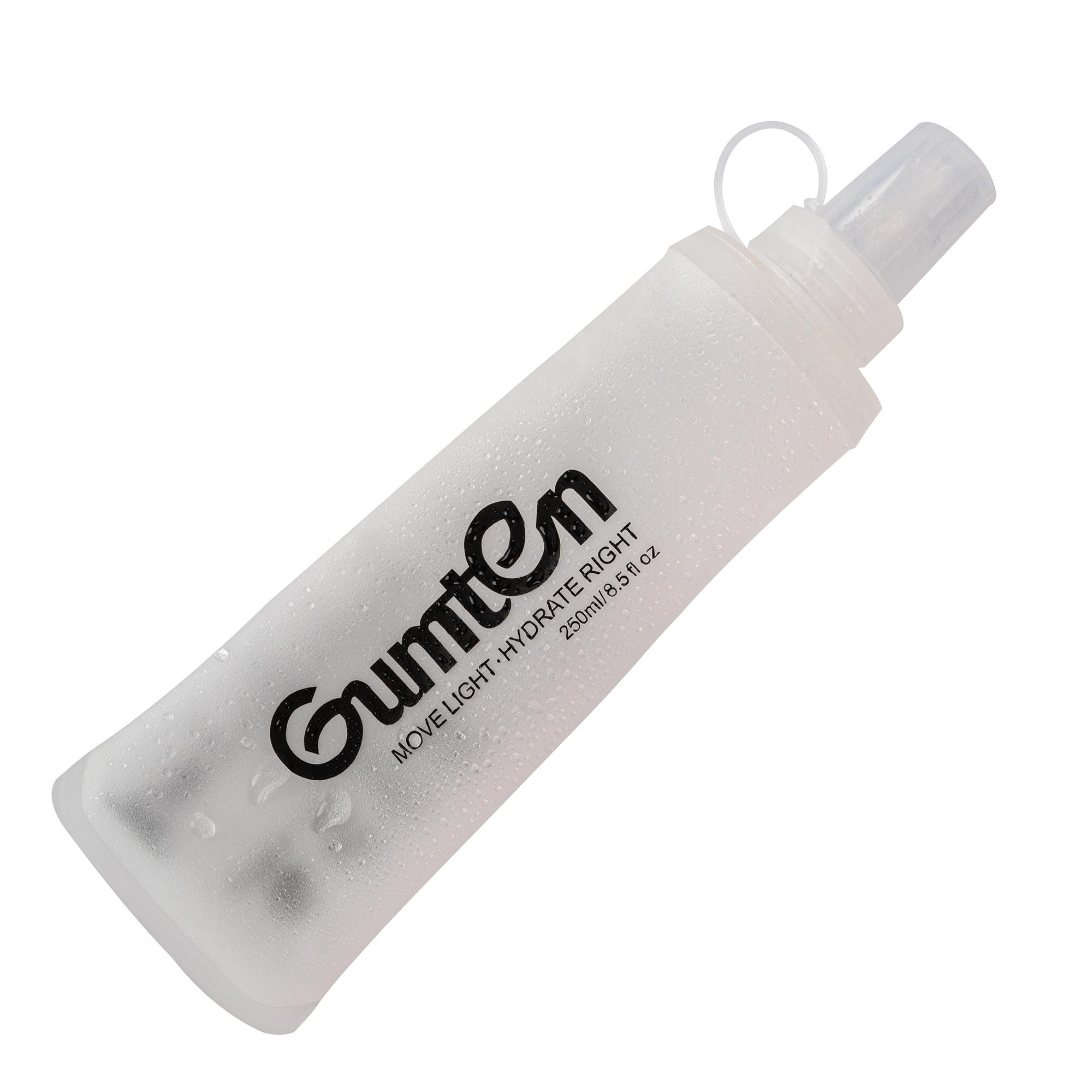Pocket-Sized 250ml Soft Water Bottle, Compact Foldable Hydration Container белый