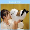 Aegithalos Plush Glaucogularis Toy Bird Stuffed Animal Doll Decoration Gift