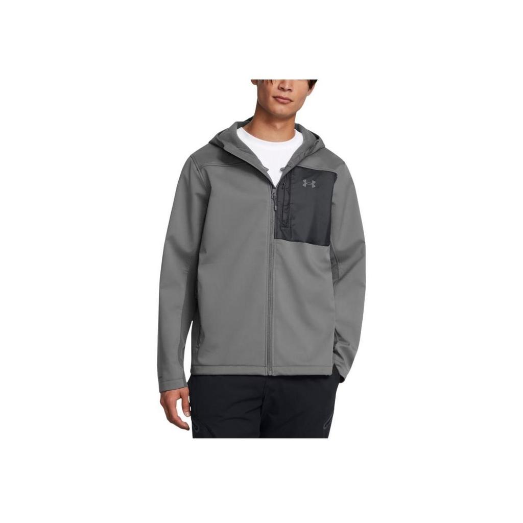 Under Armour Storm ColdGear Infrared Shield 2.0 Hooded Jacket Men Gray 1371587-025