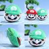 Adorable Super Mario Plush Toy Coin Purse Keychain Soft Doll Accessory For Kids