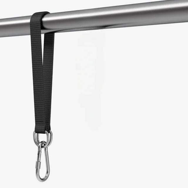 1 Stück Outdoor Schaukelgurt 200 kg Schwerlast Hakenring Aufhängegurt Verbindungsband für Hängematte Boxsack Schaukel Reckstange