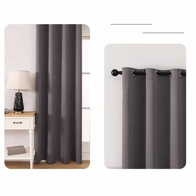 100% Blackout Curtains Sun Blocking Curtains High Density Thermal Insulated Drapes for Bedroom Living Room