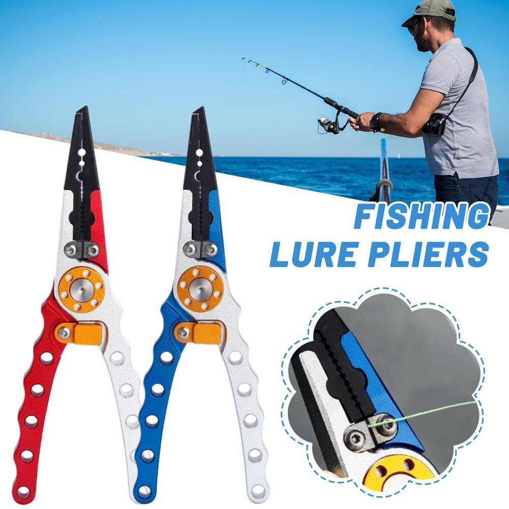 Remover Line Cutting and Split Ring Fishing Tools Aluminum Alloy Fishing Pliers Saltwater Fishing Multitool Hook
