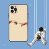 Creation of Adam Phone Case For iPhone 14 11 12 13 Mini Pro XS Max Cover 6 7 8 Plus X XR SE 2020 Funda Shell
