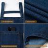 Custom Logo Denim Apron for Restaurant, Nail Art, Baking, Coffee Shops, and Barbershops