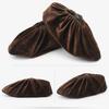 Thickened Non-Slip Adult Fleece Shoe Covers for Indoor Use, Reusable and Washable.