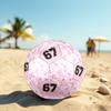 1PC Pink Butterflies Daisies Vintage Number Soccer Ball Size 5 Football Machine Sewn Indoor/Outdoor Universal Football Gift W54