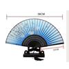 Fan Summer Gift Party Supplies Home Decoration Handle Hand Fan Silk Folding Fan Photo Prop Tool