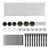 F26C Under Desk Cable Management Pocket Efficient Under Desk Wire Organizers Storage Holder for Secure and Neat Spaces