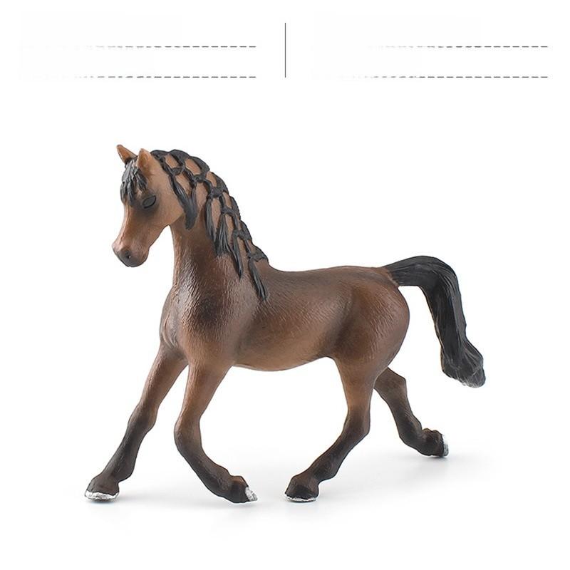 

Horse Lipizzaner Stallion Animal Figurine Solid Plastic For Collectible Decor Style D