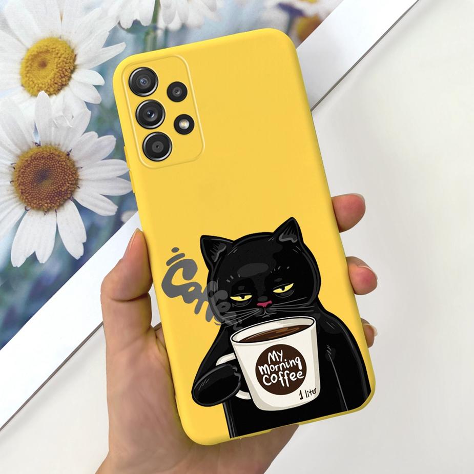 For Samsung Galaxy A32 Case A52 A52s A72 Stylish Painted Cover Soft TPU Phone Case For Samsung A32 Galaxy A52 A52s A72 5G Bumper