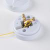 3 Stück 250V 6A Deckenventilatorlampe Wandleuchte Zugkettenschalter mit Zugschnur