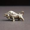 Creative Bullfight Small Ornament Muscle Bull Micro Carving Animal Keychain Pendant Keychain Small Ornament Home Decoration