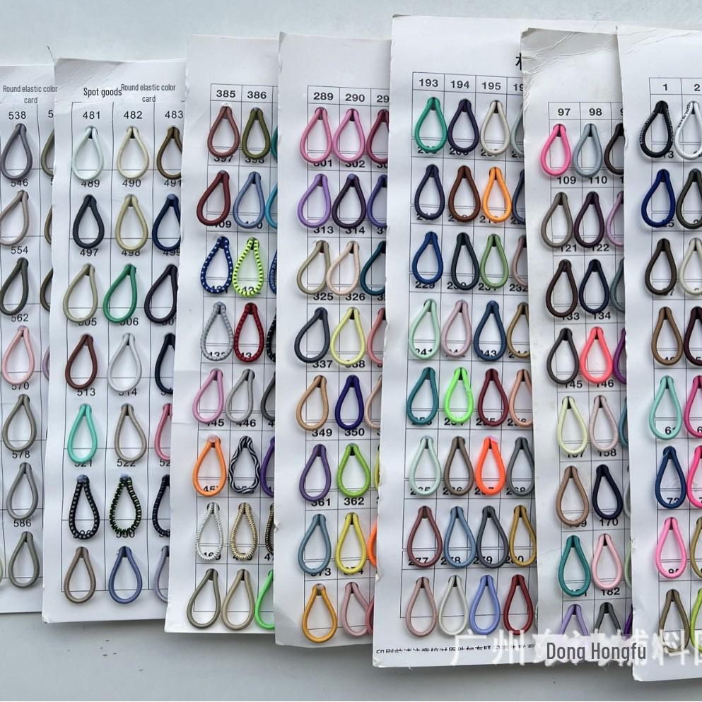 

2,5 мм высокоэластичные круглые резинки из латекса и полиэстера, цветные