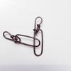 Stainless Steel Double Insurance Inside Lock Pin Quick Ringlock for Hard Soft Lure Bait Saltwater Fishing Connector