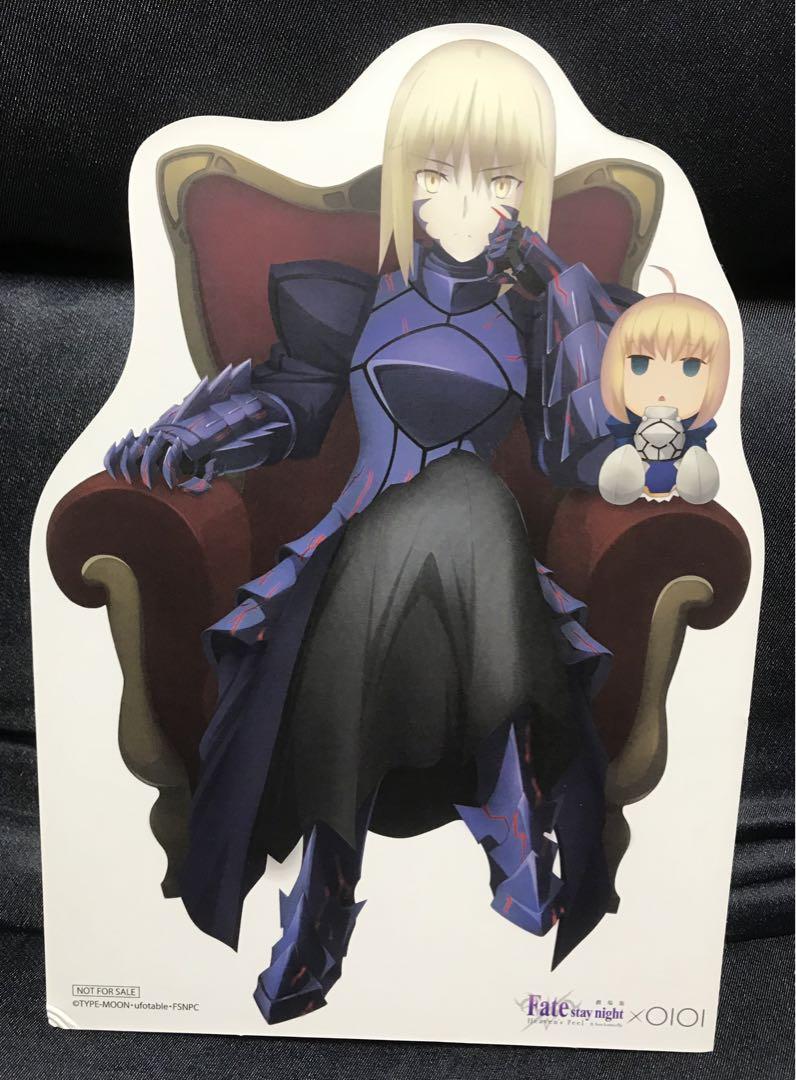 

[USED] Fate/stay night at Marui - Prize B: Mini Standee Saber Alter