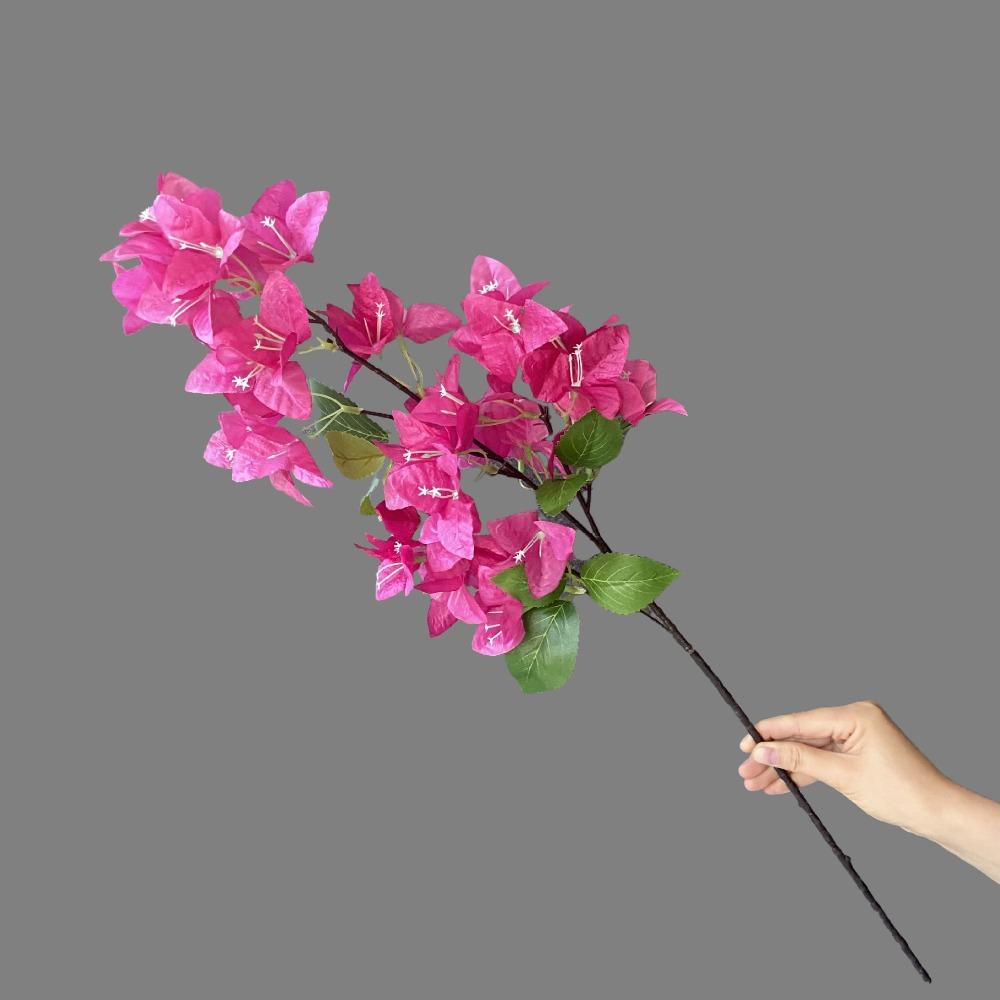 76cm Simulation Flower Real Touch Silk Flower Lifelike Fake Bougainvillea Spectabilis  Home