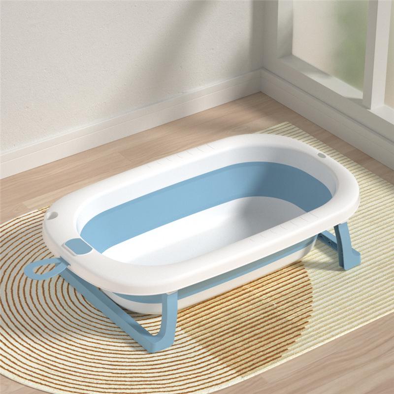 Adjustable Baby Bath Tub with Temperature Sensor