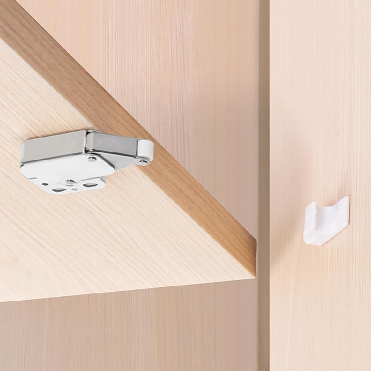 Cabinet Push Open Latches Touch Latches Push to Open Catches Lock Rebound Self Locking Device for Cabinet Drawer