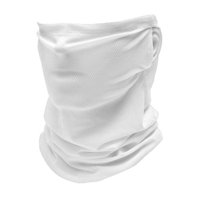 

Unisex Sun Protection Ice Silk Neck Gaiter for Outdoor Activities белый