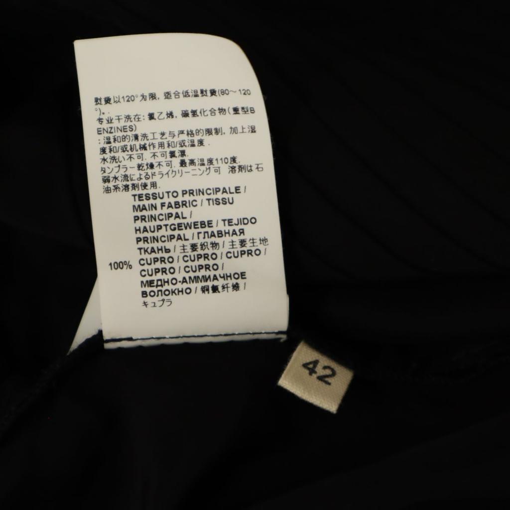 Marni Long Sleeve Long Dress 42 Black Series Women Used