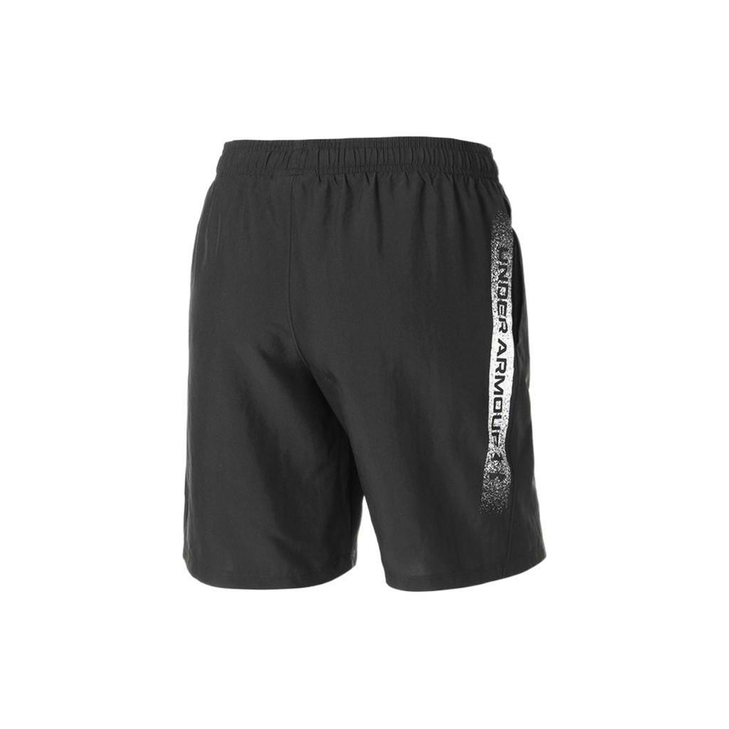 Under Armour Breathable Casual Sports Shorts Kids Shorts Black 1370178-003