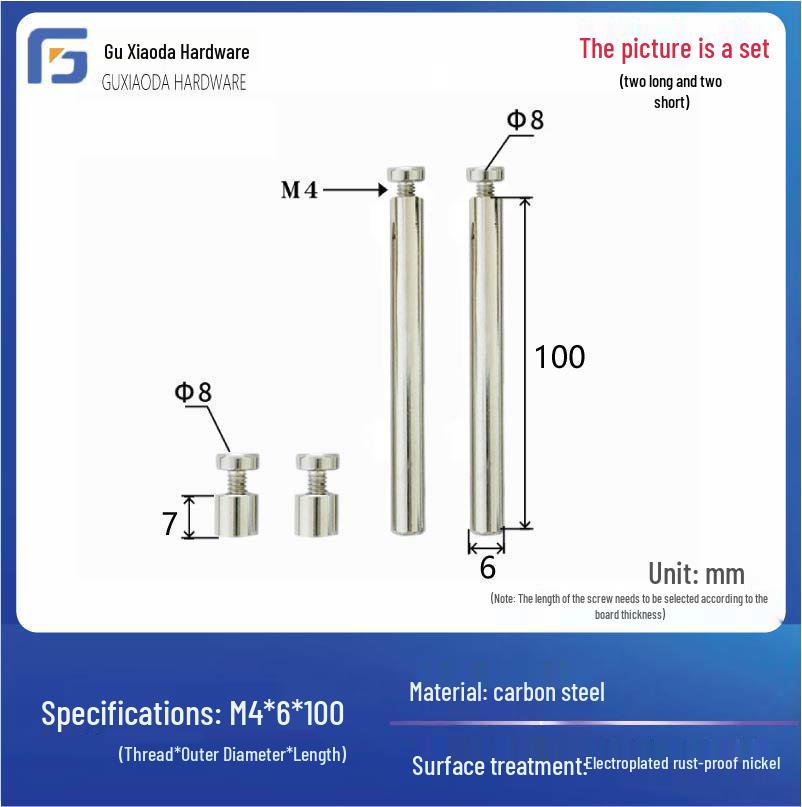 Acrylic Photo Frame with Adjustable Stainless Steel Stand