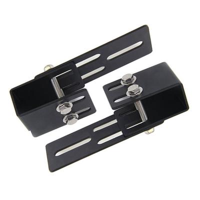 Easy Installation LED Work Light Bar Mounting Bracket for Car Roof Racks Adjustable for Different Offroad Lighting Needs