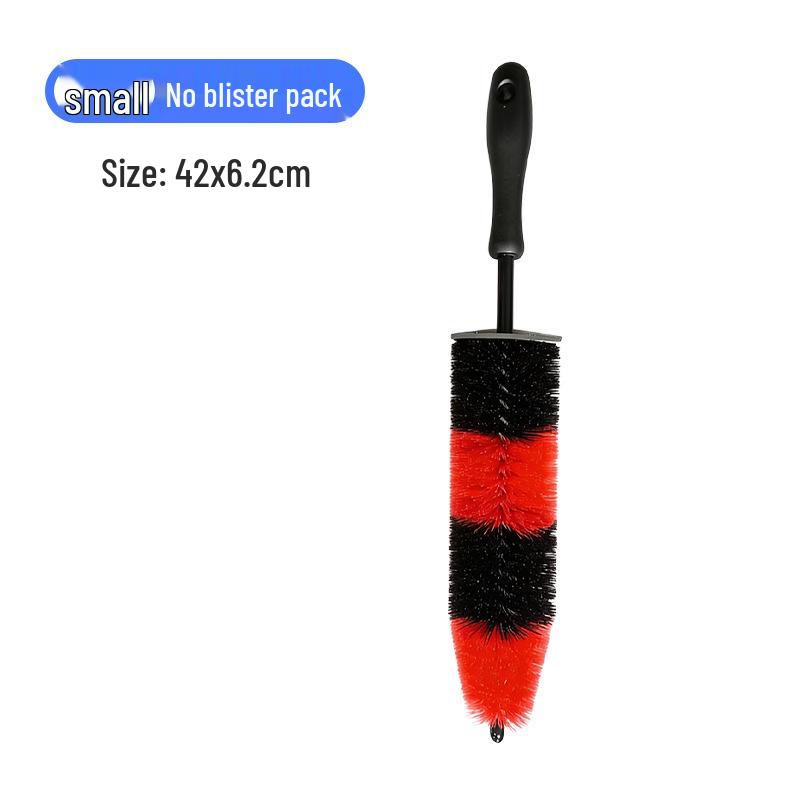 

Long-Handled Soft Bristle Tire & Wheel Brush for Car Detailing