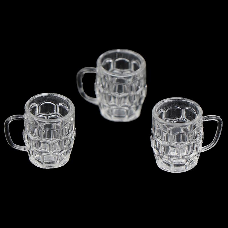 1/12 Dollhouse Miniature Beer Mug Mini Drinks Toy for ob11 bjd Decoration New