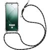 Case for Xiaomi 14 - Reinforced - Transparent - Anti-scratch - Black Cord - Flexible