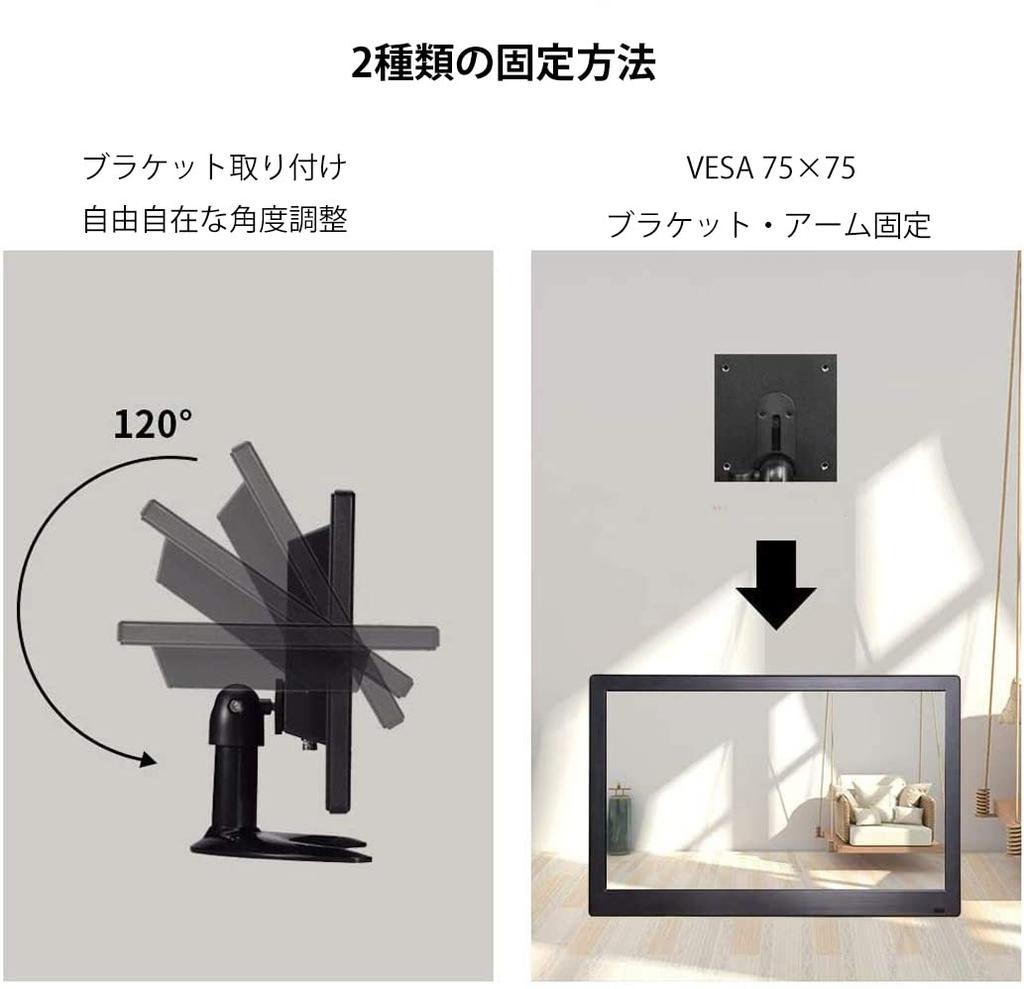 inch LCD small monitor HDMI VGA BNC AV various connections full field of view sub display speaker Japanese menu 11.6 19201080 built-in