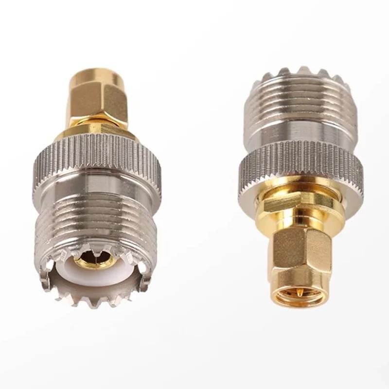 5/20/100PCS SMA Male Female To RP SMAN UHF Adapter Straight RF Coaxial Connector Brass Converter RF Adapter Connector
