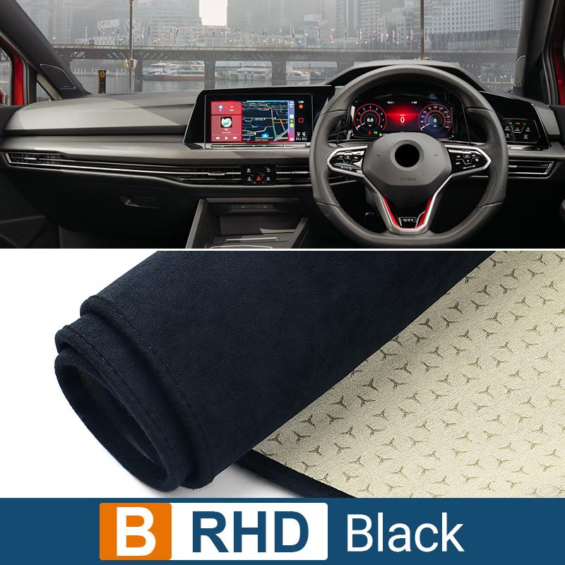 For Volkswagen VW Golf 8 MK8     Car Dashboard Cover Mat Trument Carpets Anti-UV Non-Slip Pad Accessories