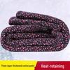 Warm Fleece-Lined Floral Pants for Elderly Women, Loose Fit, Thick Cotton, Ideal for Outdoor Wear