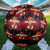 Custom Name Personalized Makima Chainsaw Man Print Size 5 Soccer Ball Training & Match Football, for Team, Kicking, Gift for Football Enthusiasts