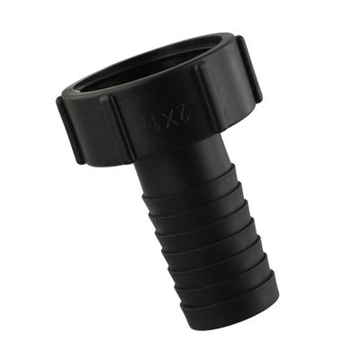 1 Stück 1000L IBC 38mm Wassertank Schwarzer Gartenschlauchadapter Installationswerkzeug Gartenersatzzubehör