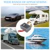 Intelligent Battery Disconnect Switch, 12V 24V Digital Display Manual Remote Battery Isolator for Cars, SUVs, MPVs, EVs