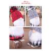 Christmas Gnome Doll Holiday Party Supplies Adorable Bright Color Skiing Faceless Dolls Tabletop Decoration Scene Layout Prop