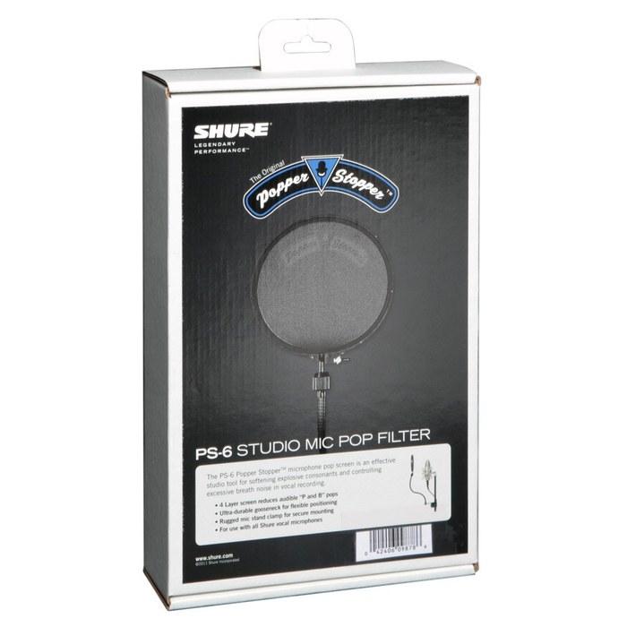 SHURE Pop Filter Windscreen PS6