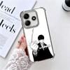 Mashle Magic And Muscles Anime Plating Phone Case For Xiaomi Redmi Note 14 15 Pro Plus 13 12 11 11S 11T 10 9S 9 5G Anti-Fall Air