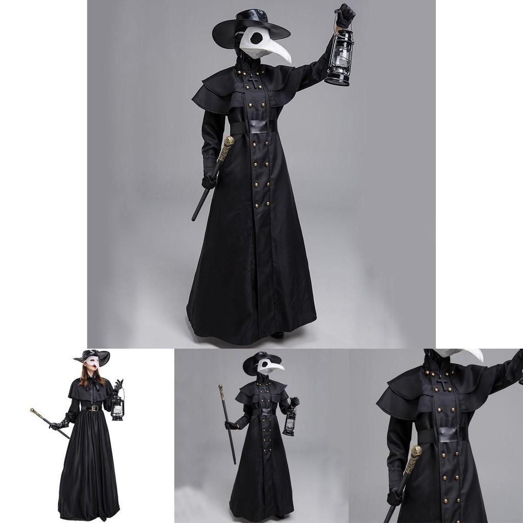 Unique And Striking Plague Doctor Costume Perfect For Halloween Cosplay And Performance Costumes