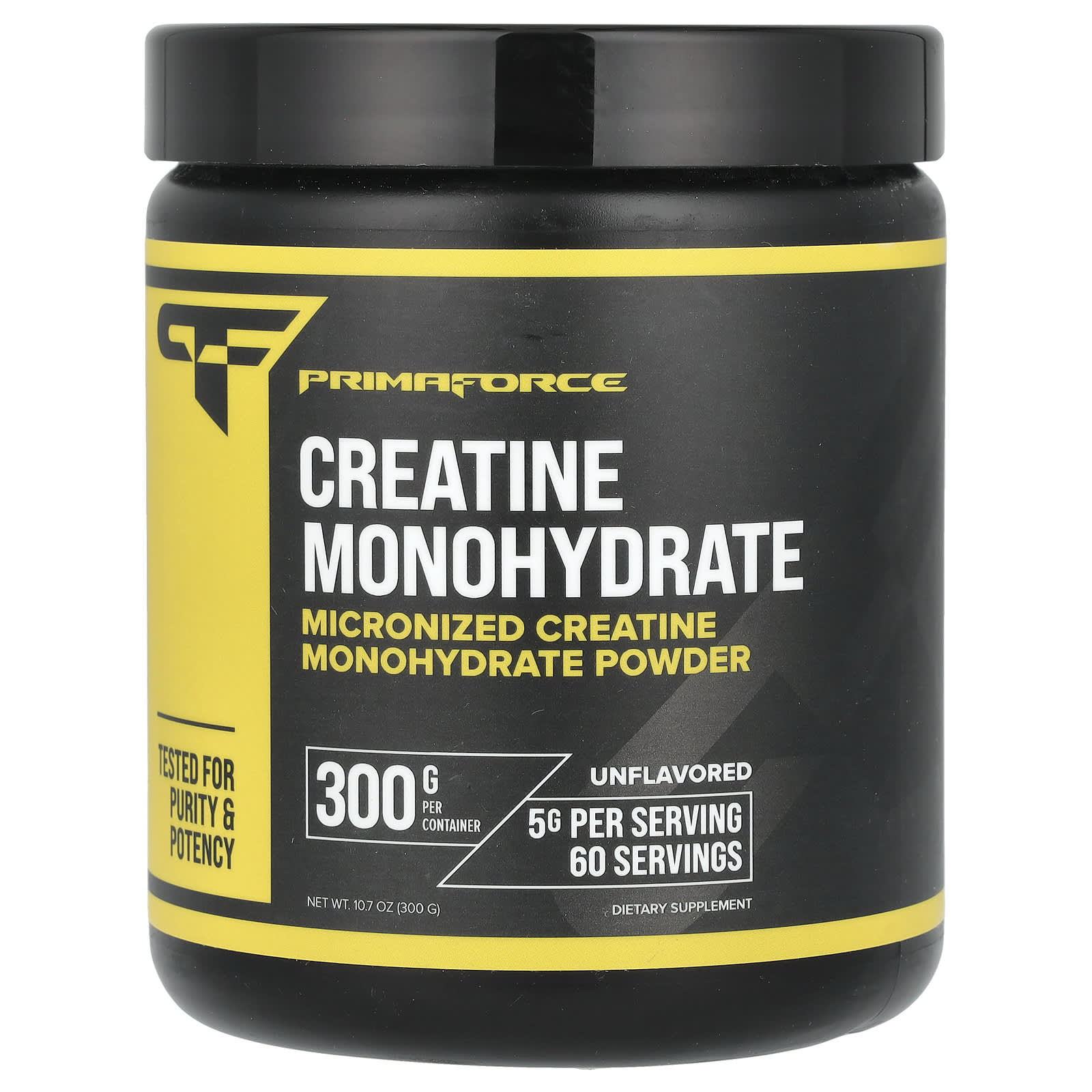

Creatine Monohydrate, Unflavored, 300G (10.7Oz)