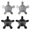 4PCS Five Claws Car Wheel Center Cap Hub Covers For 1s Q5 A5 A4 B6 B7 A3 8P 8V A6 C7 C6 B8 B6 B9 TT A1 8L Auto Accessories