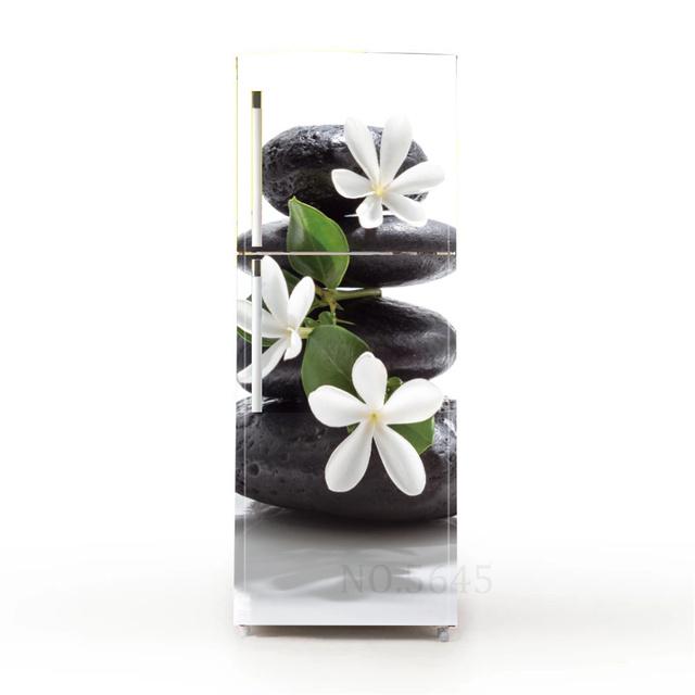 License Plate Refrigerator Sticker Door Stickers Wardrobe Wallpaper Fridge Door Cover Waterproof Vinyl Renew Art Decals